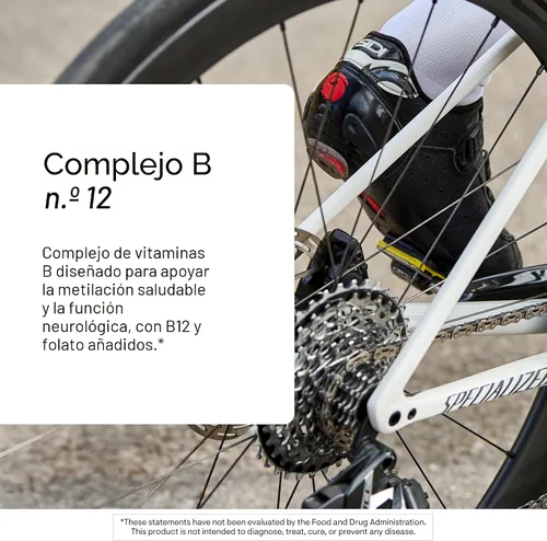 Vista 3 de THORNE - B-Complex #12 - Complejo de vitamina B con B12 activa y folato - 60 cápsulas