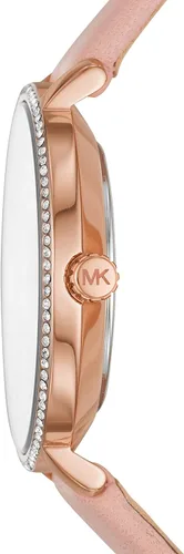 Vista 2 de Michael Kors Reloj mini Pyper de acero inoxidable de dos manos para mujer MK1041 - Reloj de acero inoxidable de dos manecillas
