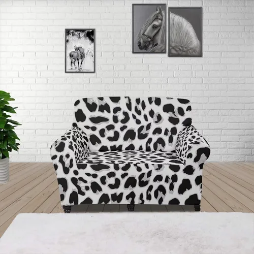 Vista 49 de Funda de sofá con diseño de árbol de bandera estadounidense para sofás y sofás, decoración navideña, funda antideslizante para sofá de 1 cojín