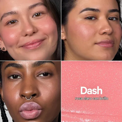 Vista 5 de Milk Makeup Barra de crema multiusos Lip + Cheek con acabado satinado o mate Dash - Rosa claro - Acabado satinado