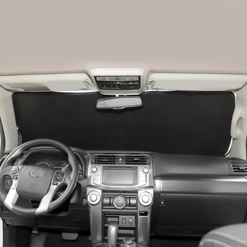 Vista 7 de RT-TCZ Parasol Visor de Parabrisas para 4Runner para Toyota 4Runner 2010-2023 Accesorios de Parasol de Ventana Delantera