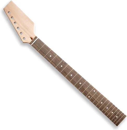 Vista 4 de DIY SJA estilo guitarra eléctrica kits caoba cuerpo caoba cuello usted construye la guitarra