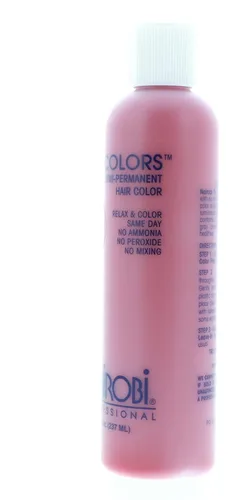 Vista 3 de Tru-Colors Color de cabello semipermanente #5 Rojo azabache 8 onzas, Unisex
