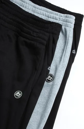Vista 2 de RBX Pantalones deportivos para niños - Paquete de 4 pantalones deportivos de forro polar (talla 5-20)