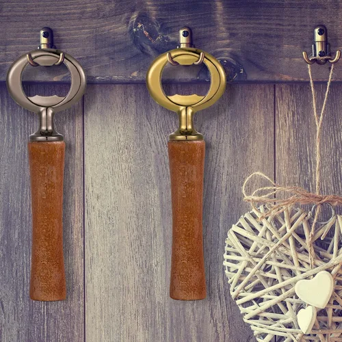 Vista 5 de Patelai Kit de abridor de botellas de metal de 5 piezas, acero inoxidable en blanco, accesorios para bodas, fiestas de vino, proyectos de bricolaje