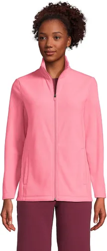 Vista 3 de Lands' End Chaqueta de forro polar con cremallera completa para mujer