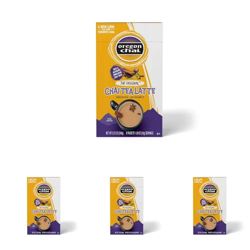 Vista 8 de Oregon Chai Mezcla Original de Té Chai Latte en Polvo, 3 Libras (Paquete de 1)