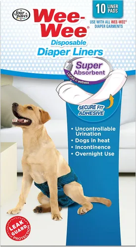 Vista 6 de Pañales desechables Wee-Wee super absorbentes, para perros., 10