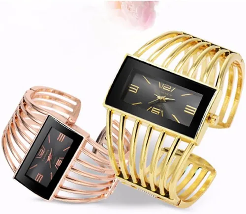 Vista 7 de Reloj de cuarzo analógico con esfera cuadrada para mujeres y niñas