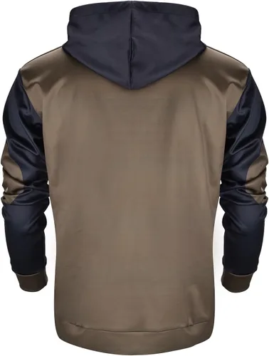Vista 3 de EELHOE Hooded Shirts for Men Long Sleeve Casual Lightweight Jersey with Hood Regular Fit Print Graphic Breathable Pullover