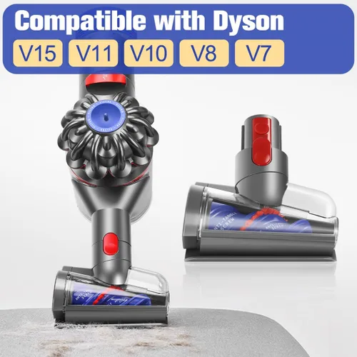 Vista 2 de FUNTECK Mini herramienta de tornillo para el cabello compatible con modelos Dyson V15 V11 V10 V8, accesorio de vacío antienredos ideal para recoger