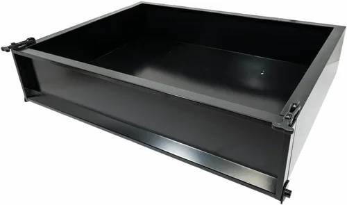 Vista 7 de Performance Plus Carts Yamaha G14, G16, G19 y G22 - Kit de caja de carga de acero negro con soportes