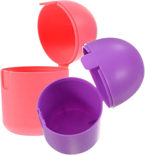 Vista 4 de LALAFINA Caja de 4 piezas de limpiador de vapor portátil para mujeres, suministros personales, material de alta calidad, estuche de almacenamiento