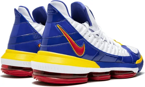 Vista 3 de Nike Hombres Lebron 16 CD2451 100 SuperBronSuperman - Talla 11, Blanco