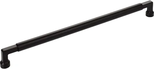 Vista 2 de Top Knobs Cumberland Pull 12 Inch (c-c) Flat Black Negro (Flat Black)