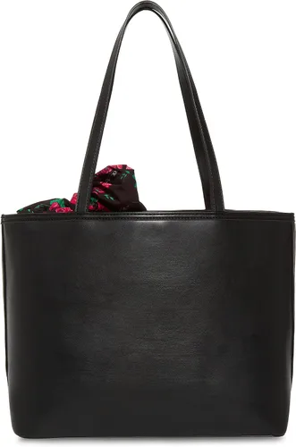 Vista 3 de Betsey Johnson Tic Tac Tote, NegroBlanco, NegroBlanco