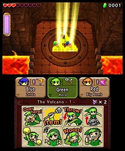 Vista 4 de The Legend of Zelda Tri Force Heroes (Nintendo 3DS)