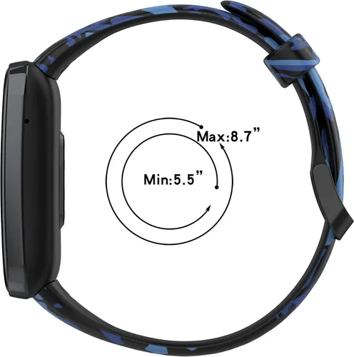 Vista 5 de Senter Banda de liberación rápida de silicona suave para Huawei Band 7 pro Smart Watch