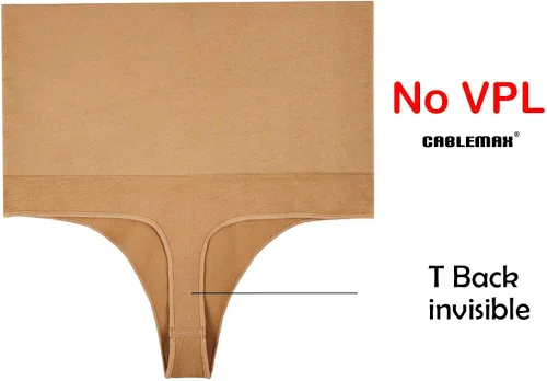 Vista 4 de CableMax Shapewear - Tangas para ropa interior 2 unidades S