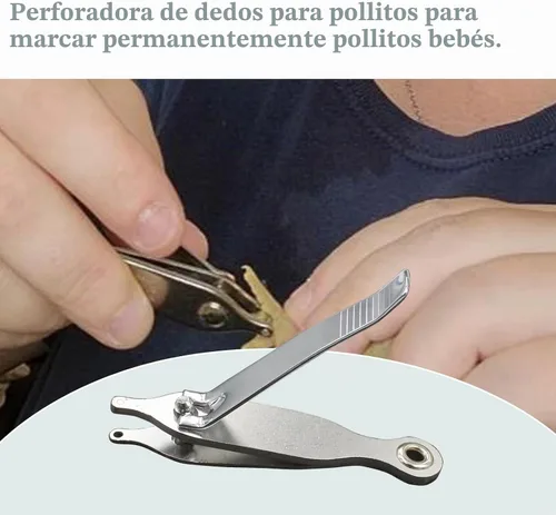 Vista 4 de Punzón compuesto para pollos, faisán, pato