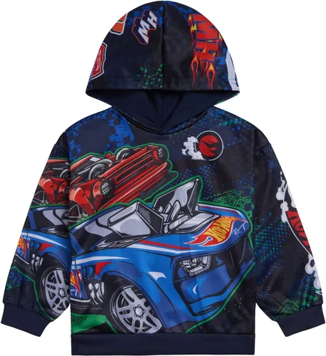 Vista 10 de Hot Wheels Sudadera con capucha de forro polar para niños pequeños a niños grandes (2T - 18-20)