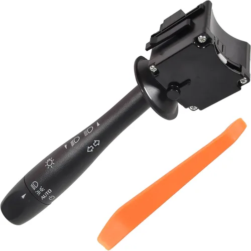 Vista 8 de Interruptor de señal de giro y palanca intermitente compatible con 2004-2012 Chevy Malibu 2007-2010 Pontiac G6 2007-2009 Saturn Aura Interruptor