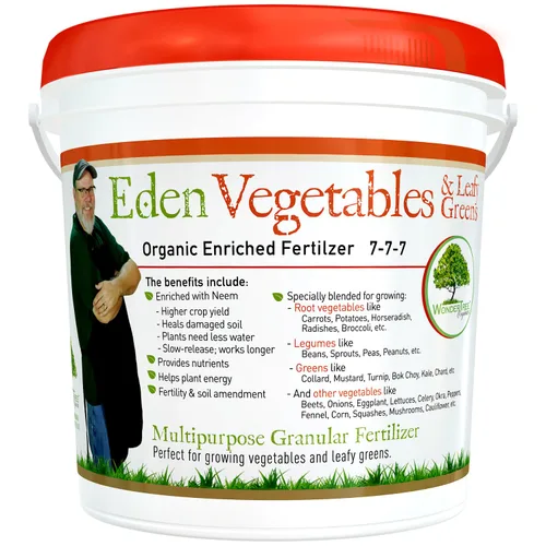 Vista 13 de Eden Grow Max Organic Blended Neem Cake Perfecto para jardinería doméstica, frutas, césped y flores, listado OMRI (3 libras)