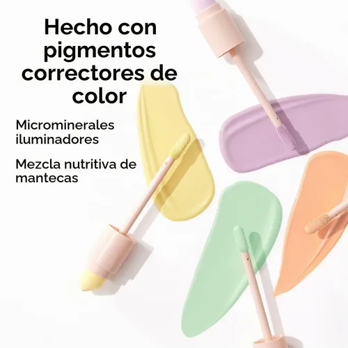 Vista 5 de Physicians Formula Butter Glow Corrector, neutraliza el enrojecimiento y oculta imperfecciones, impregnado con ingredientes iluminadores y Verde