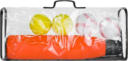 Vista 6 de CeleMoon 22 Inch Soft Foam Kids Baseball Bat Set with Balls Gift Toys for Children Toddlers Boys Girls Age 3-5-8 Outdoor Indoor Sport T Ball Game