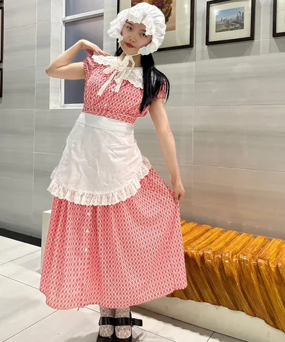 Vista 4 de ALAMIYA Sun Hat Mob Cap Victorian Pioneer Prairie Bonnet Colonial Headwear Shawl Wrap Stole Apron Costume