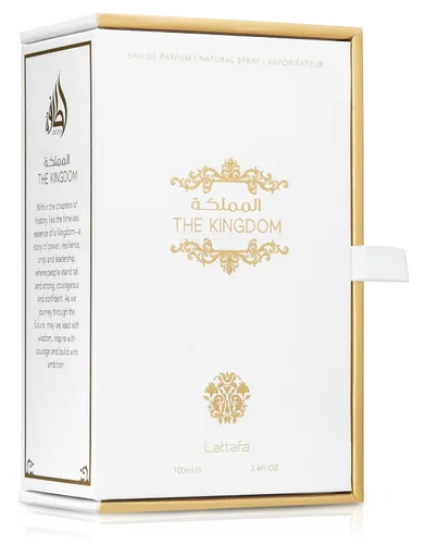 Vista 3 de Lattafa The Kingdom Eau De Parfum Spray para hombre, 3.4 onzas