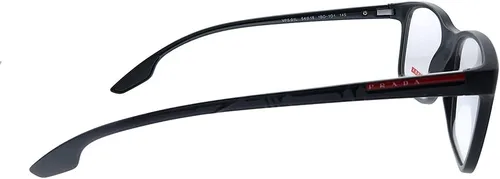 Vista 3 de Prada Linea Rossa PS 01LV 1BO1O1 - Lentes cuadrados (plástico, 2.126 in), color negro, Negro