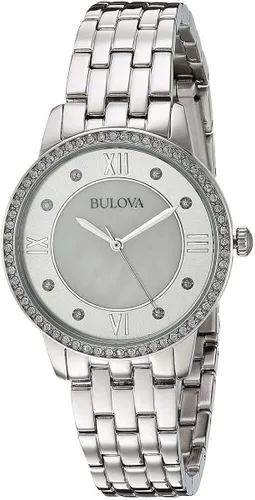 Vista 2 de Bulova Reloj de Crystal Collection para mujer Set, talla única , Acero inoxidable