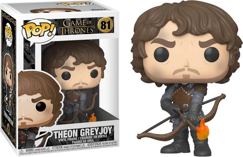 Vista 5 de Theon Greyjoy: Fun ko P o p ! - Figura de vinilo con 1 protector gráfico compatible con 'ToysDiva' (081 - 44821 - B)