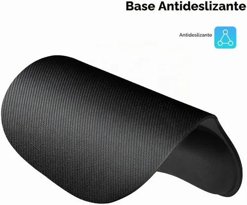 Vista 7 de EooCoo Alfombrilla ergonómica para mouse con soporte de muñeca, alfombrilla de mouse con reposamuñecas de espuma viscoelástica y base antideslizante