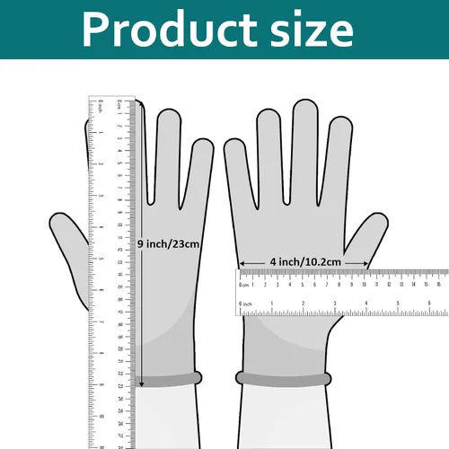 Vista 5 de DOFOWORK Gardening Gloves - 6 Pair Gardening Gloves for Women/Men, Breathable Natural Latex Garden Gloves with Grip