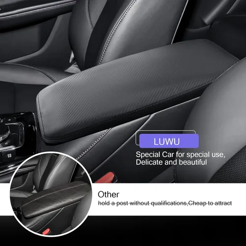Vista 4 de LUWU CX 30 Funda de consola central compatible con Mazda CX30 2020-2024 2025 2026 Accesorios Mazda CX30 2025 2026 Cubierta de consola de 2020-2026
