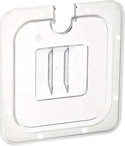 Vista 11 de Winco SP7200C Cubierta ranurada de 1/2 bandeja, transparente, mediana
