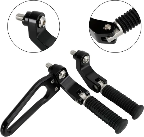Vista 3 de Bruce & Shark Kit de montaje de estribera de pasajero de pedal trasero para BMW R18 2020-2022
