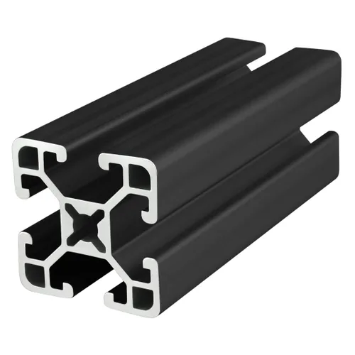 Vista 15 de 80/20 INC., 1515, 15 Series 1.5" x 1.5" Negro t-slotted extrusión X 12
