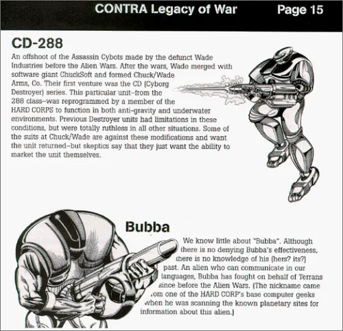 Vista 7 de Contra Legacy of War
