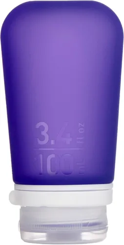 Vista 25 de Humangear GoToob, pequeño padre, Agua (Aqua)), HG3161 Refillable & Leak-Proof Silicone Travel Size Bottles with Locking Cap for Toiletries