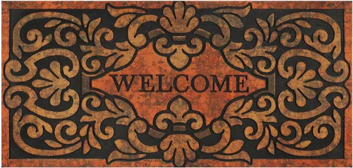Vista 9 de Tapete de Bienvenida Grande de 47"x22" para Exteriores de Servicio Pesado con Respaldo de Goma Antideslizante - Tapete Duradero para Puerta Exterior