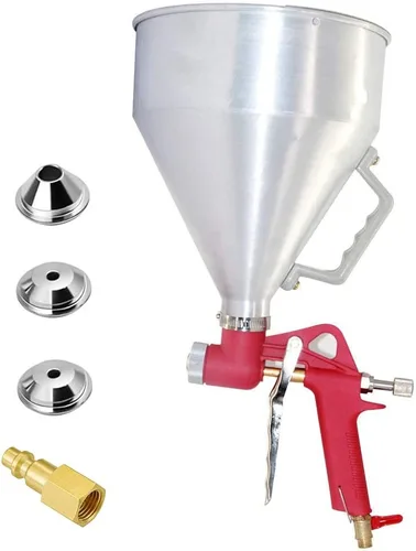 Vista 10 de Joywayus Air Hopper - Pistola pulverizadora con boquilla de 0.157 in/0.236 in/0.315 in, textura de pintura, pulverizador de pintura para paneles