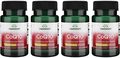 Vista 7 de Swanson Coq10 - Mini tapa 10 mg 100 cápsulas (paquete de 3)