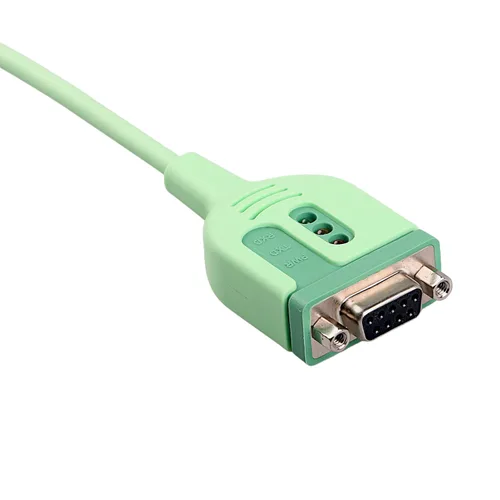 Vista 2 de RS232 a USB Serial Cable FT232RN Chipset USB a RS232 Puerto COM Serial PDA 9 pin DB9 Cable Compatible Para Routers Switches CNC PLCs Impresoras