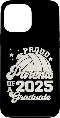 Vista 23 de iPhone 16 Parents of a 2025 Graduate Senior Graduation Volleyball Case
