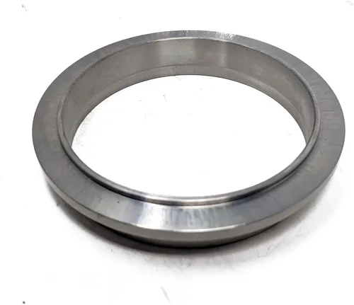 Vista 3 de tubo de bajada, pinza de banda, de acero inoxidable CNC, de 3 pulgadas