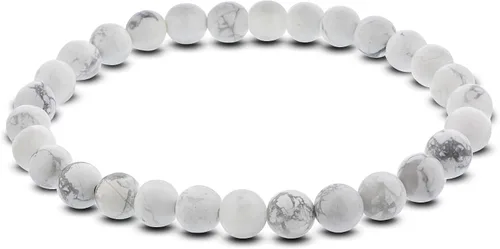 Vista 367 de Gem Avenue Handmade Round Bead Stretch Bracelet Unisex Natural Stone Beaded Jewelry for Men & Women, Elastic Wristband for Daily Wear