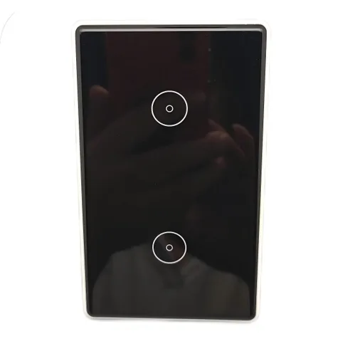 Vista 16 de Zigbee Smart Touch - Interruptor de luz de pared, control de aplicación/voz, visión nocturna, requiere puerta de enlace Tuya